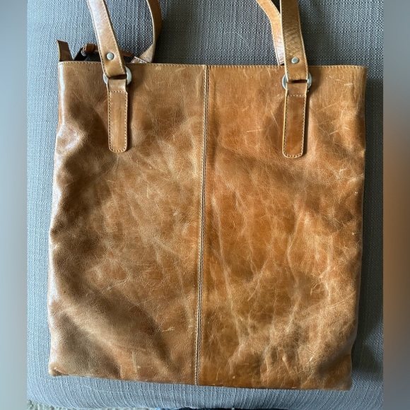 Colombian leather beautiful bag with Colombian fabric - Picture 7 of 8